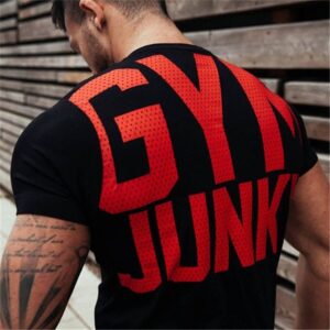 Мужская футболка для фитнеса GYM JUNKY, черная