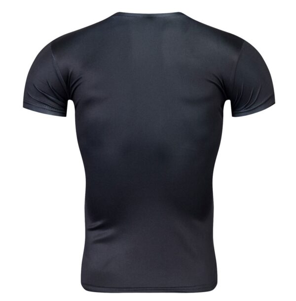 Мужская футболка для фитнеса и бодибилдинга Череп (Каратель), черная